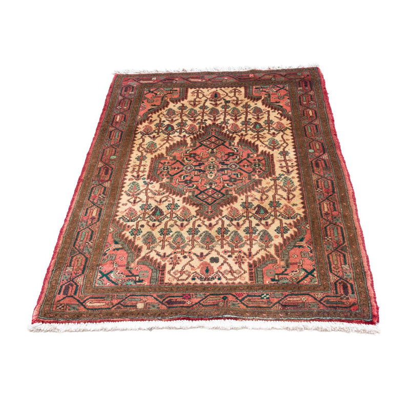 Alfombra persa - Nómada - 135 x 80 cm - rojo claro
