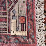 Alfombra persa - Nómada - 125 x 80 cm - rojo claro