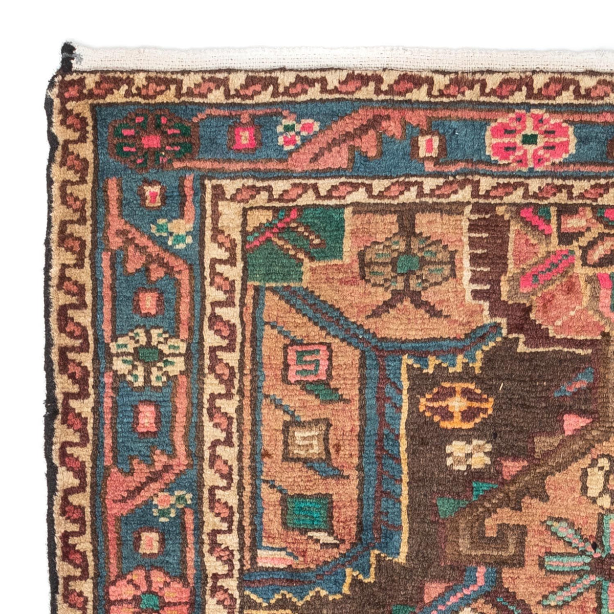 Alfombra persa - Nómada - 135 x 80 cm - rojo claro