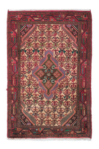 Alfombra persa - Nómada - 125 x 81 cm - beige