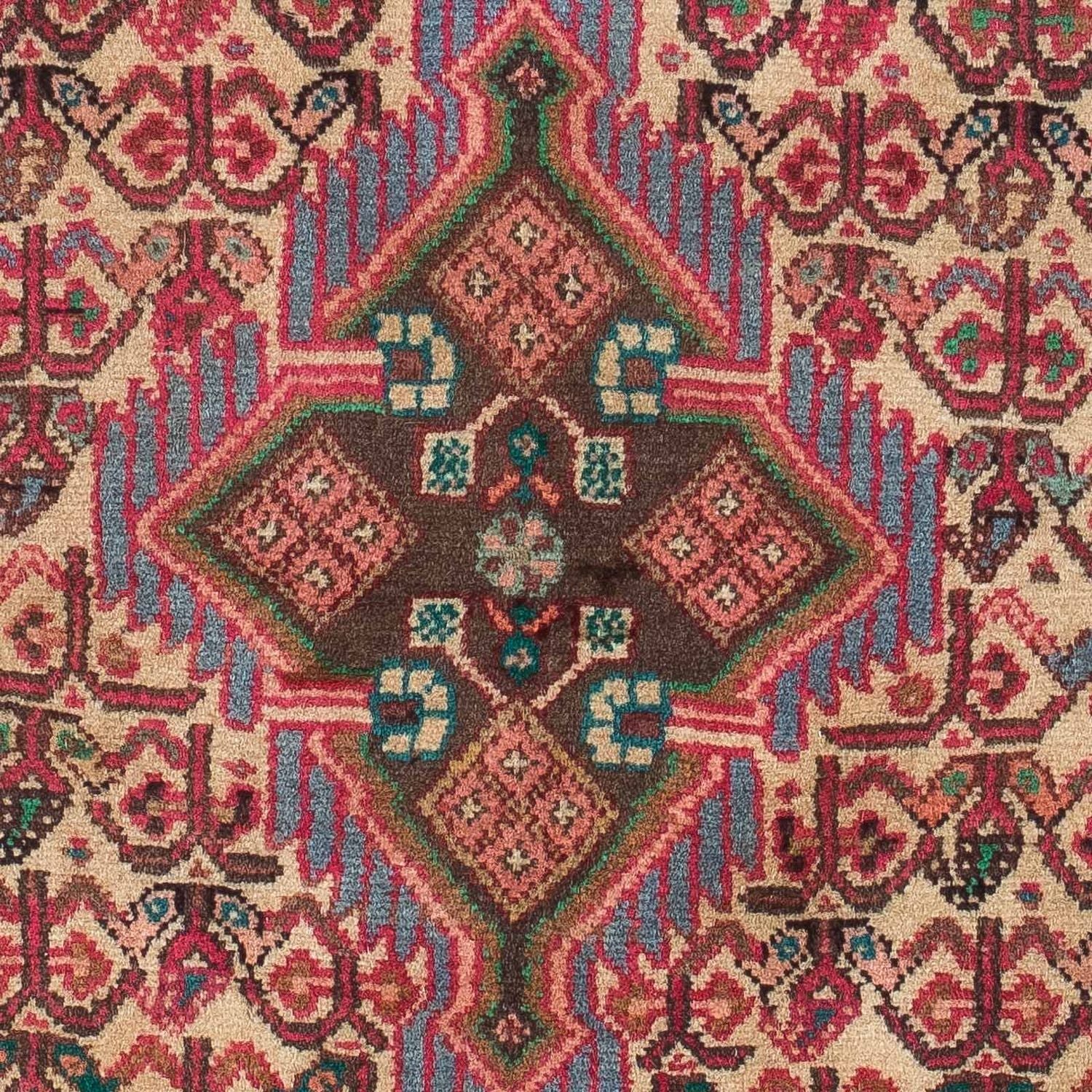 Alfombra persa - Nómada - 125 x 81 cm - beige