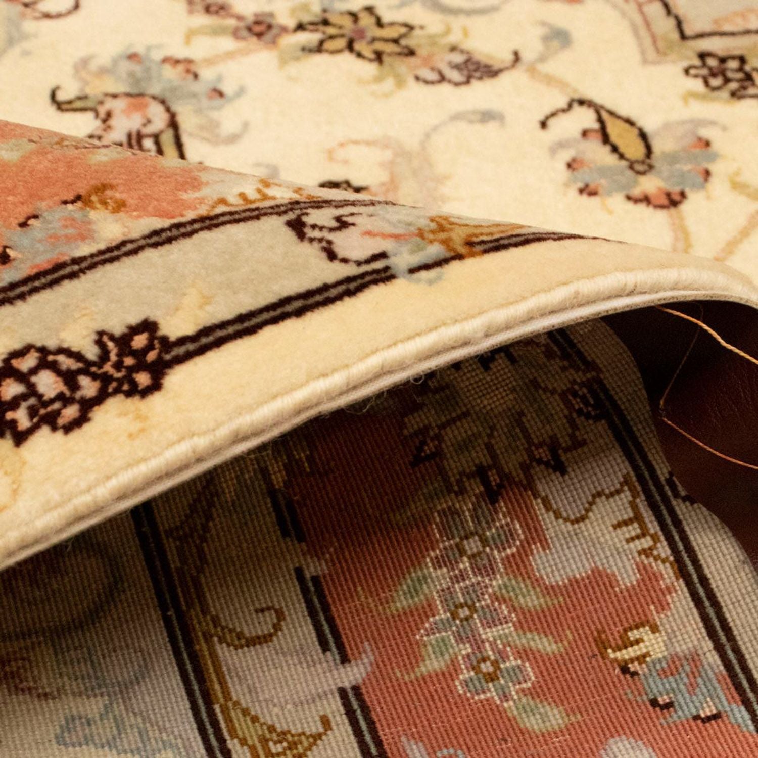 Alfombra Persa - Tabriz - Real - 148 x 101 cm - beige