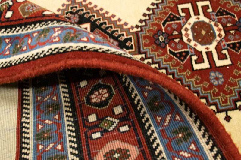 Alfombra persa - Nómada - 160 x 107 cm - beige