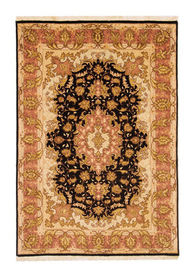 Alfombra Persa - Tabriz - Real - 154 x 94 cm - negro