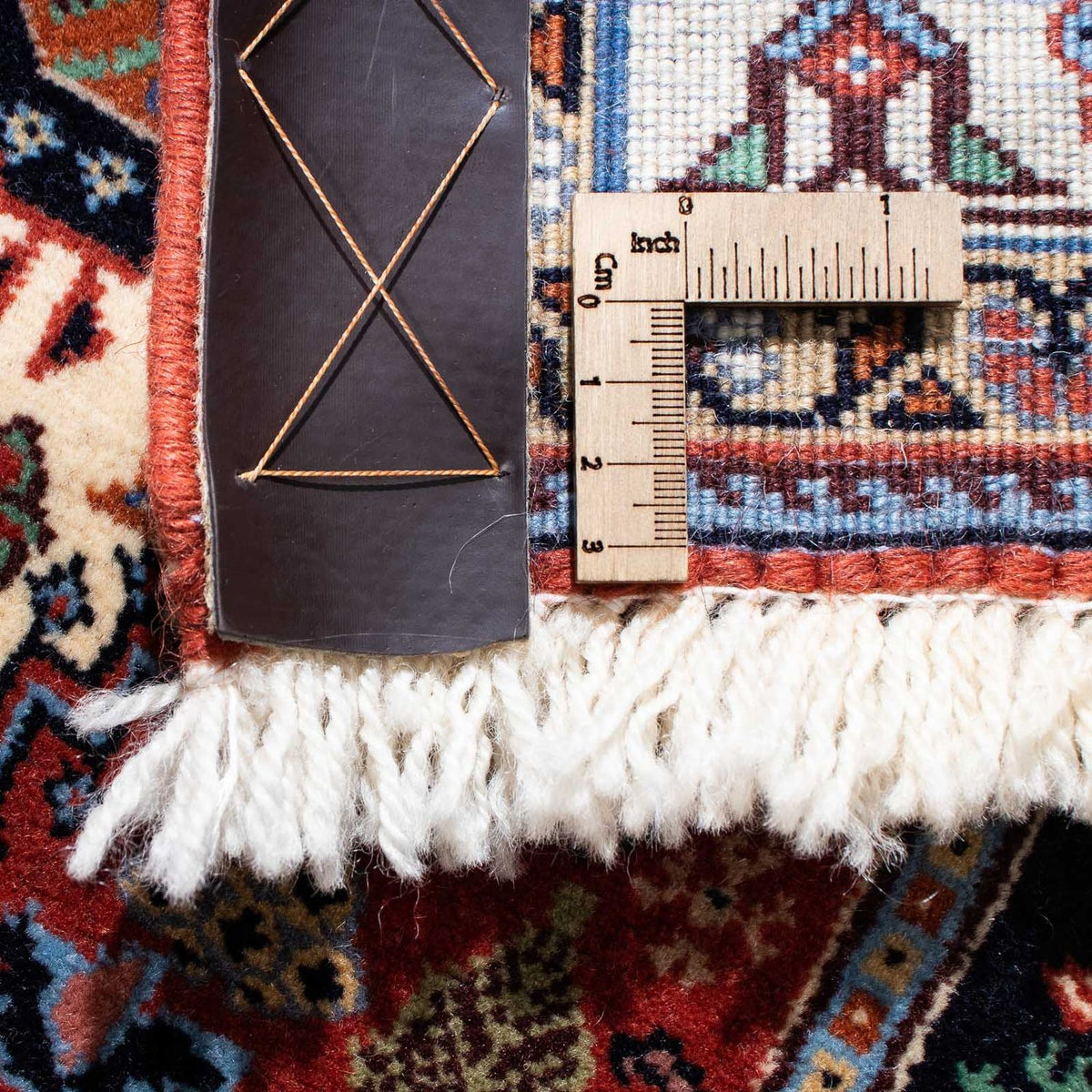 Alfombra Gabbeh - Persa Kashkuli - 145 x 105 cm - azul oscuro