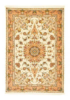 Alfombra Persa - Tabriz - Real - 158 x 100 cm - beige