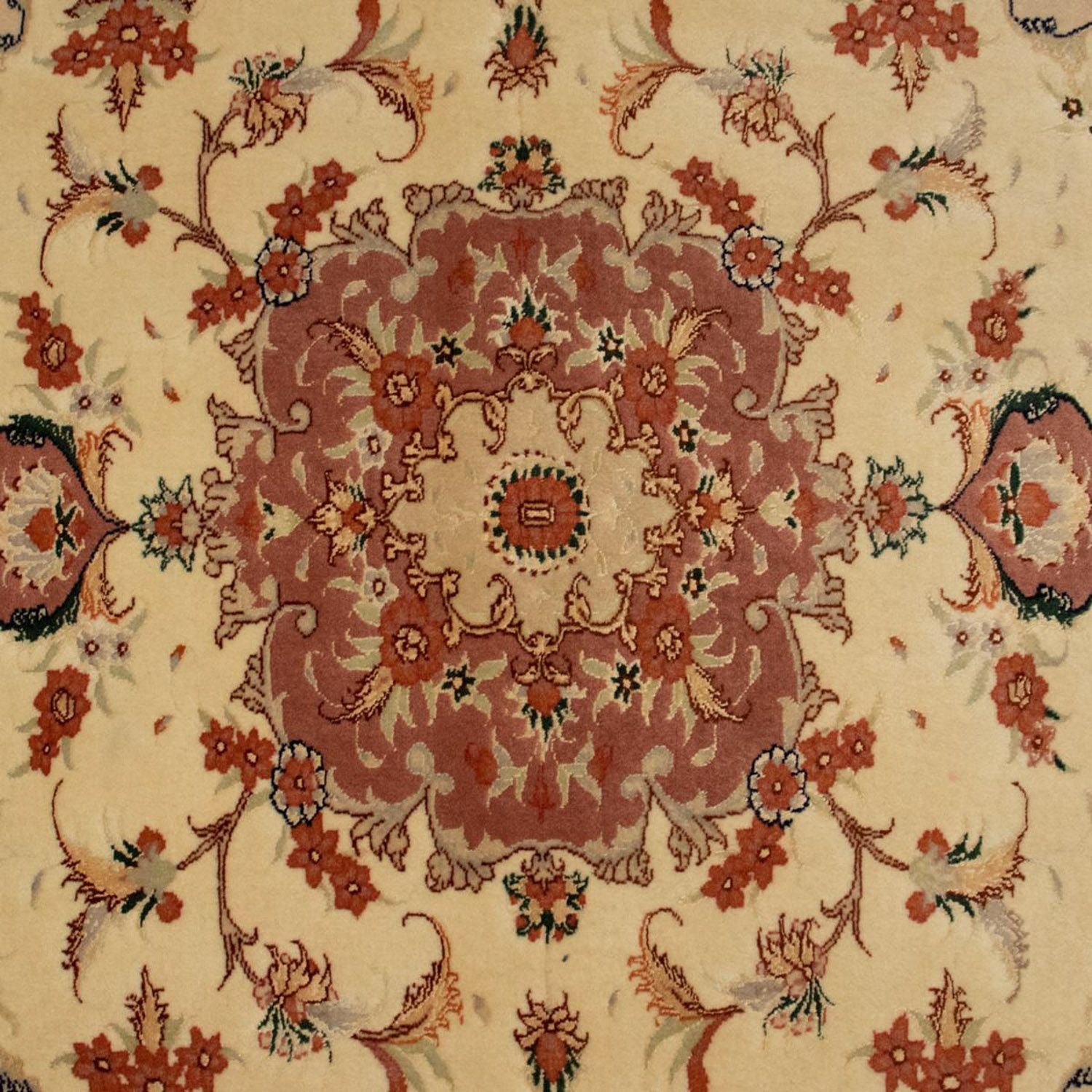 Alfombra Persa - Tabriz - Real - 150 x 104 cm - beige