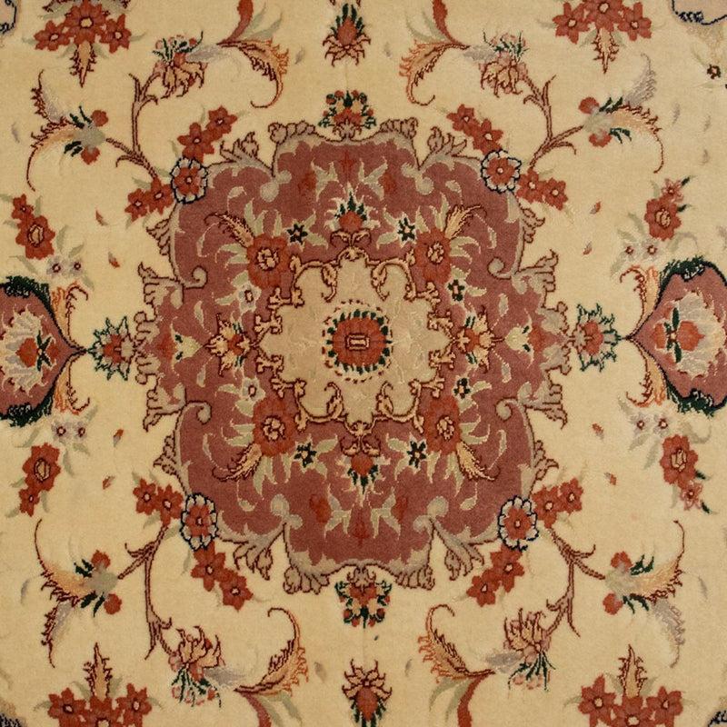 Alfombra Persa - Tabriz - Real - 150 x 104 cm - beige