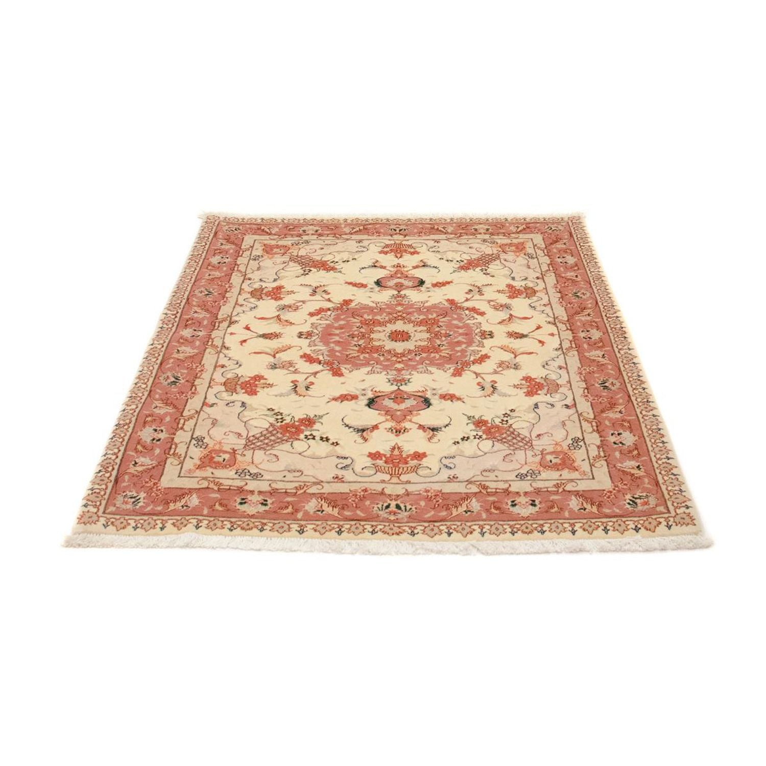 Alfombra Persa - Tabriz - Real - 150 x 104 cm - beige