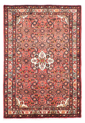 Alfombra persa - Nómada - 153 x 107 cm - rojo claro