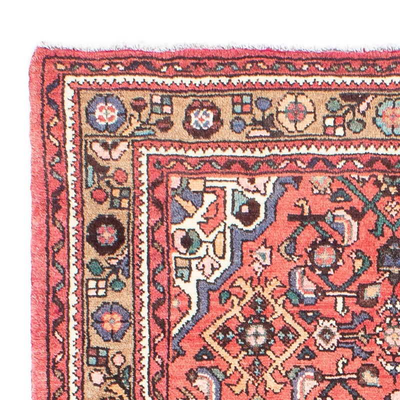 Alfombra persa - Nómada - 175 x 107 cm - rojo claro