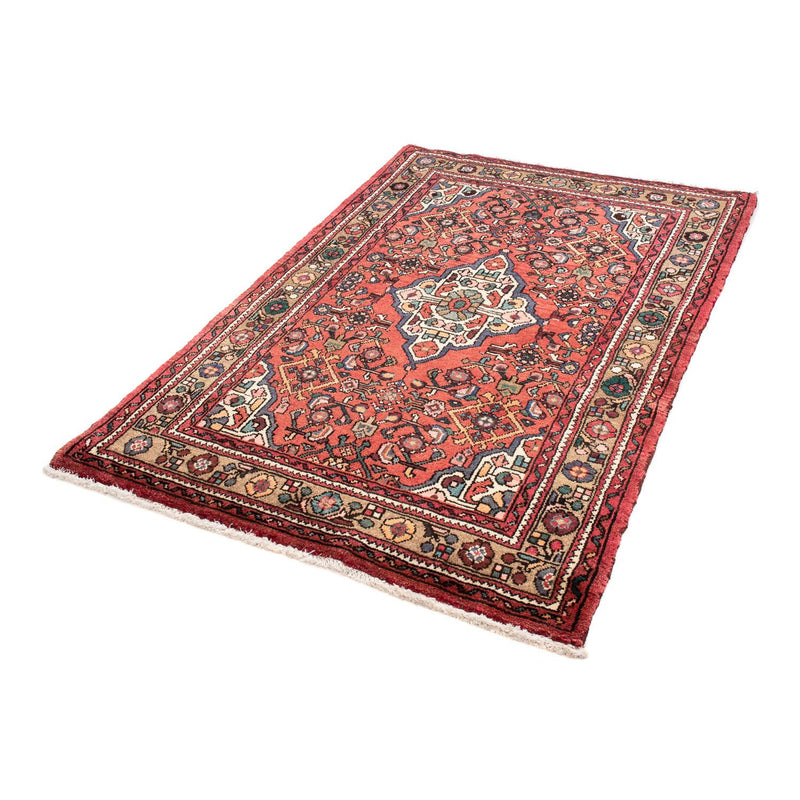 Alfombra persa - Nómada - 175 x 107 cm - rojo claro