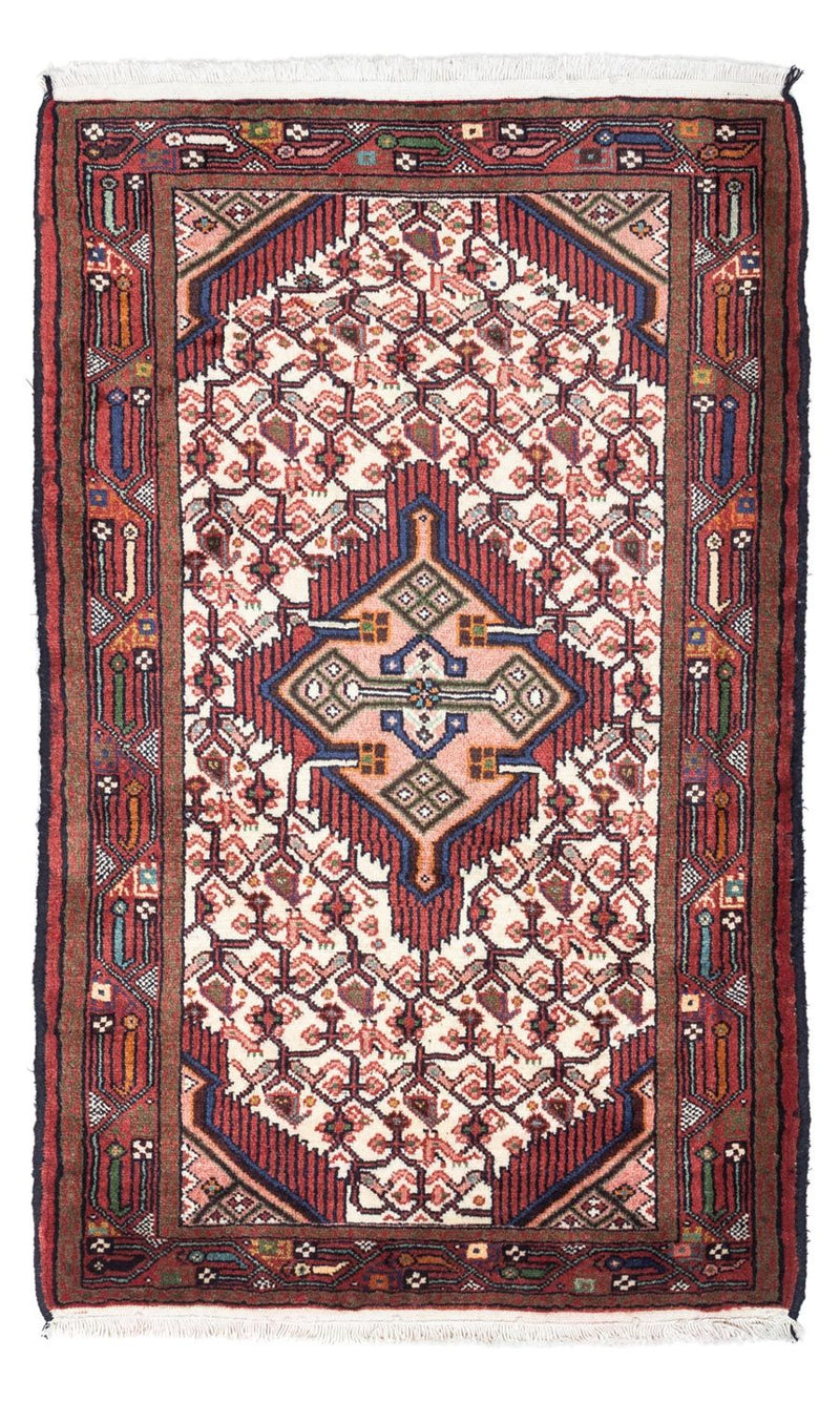 Alfombra persa - Nómada - 134 x 81 cm - beige