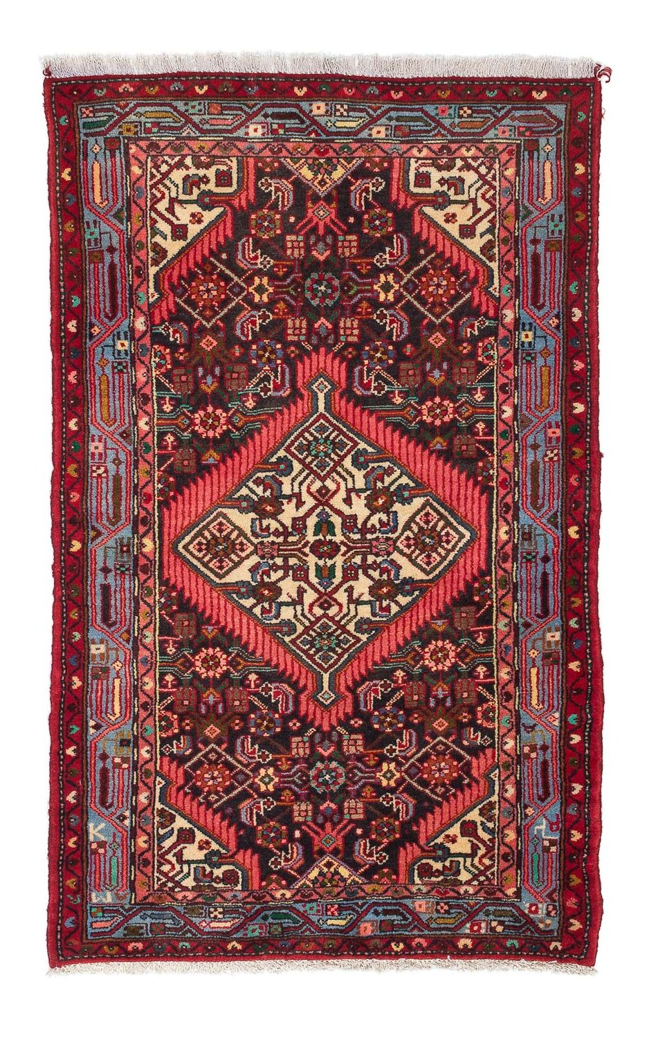 Alfombra persa - Nómada - 117 x 77 cm - multicolor
