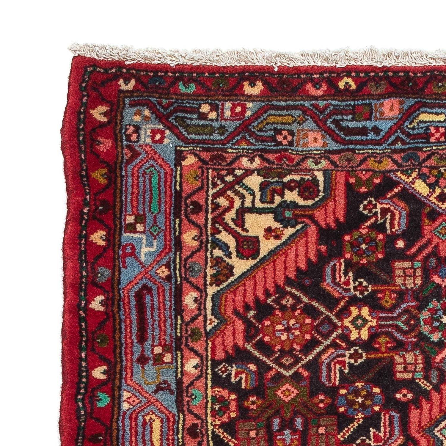 Alfombra persa - Nómada - 117 x 77 cm - multicolor