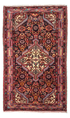 Alfombra persa - Nómada - 125 x 73 cm - rojo claro