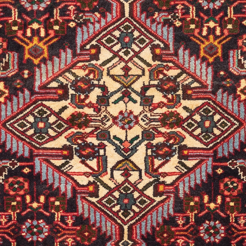 Alfombra persa - Nómada - 125 x 73 cm - rojo claro