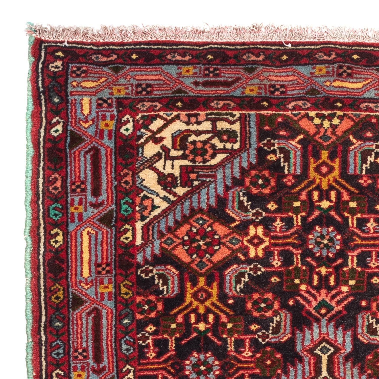 Alfombra persa - Nómada - 125 x 73 cm - rojo claro