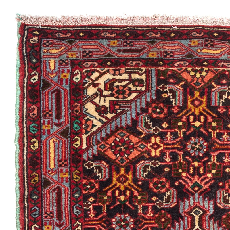 Alfombra persa - Nómada - 125 x 73 cm - rojo claro