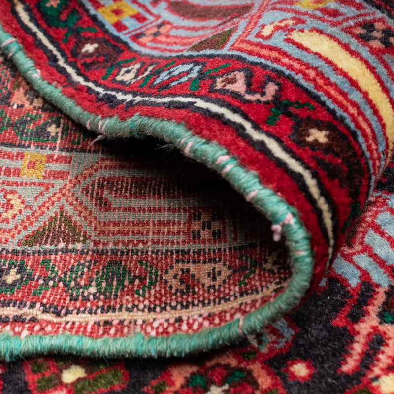 Alfombra persa - Nómada - 125 x 73 cm - rojo claro
