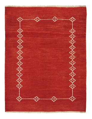 Alfombra Gabbeh - Persa - 194 x 150 cm - rojo