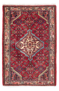 Alfombra persa - Nómada - 116 x 77 cm - rojo