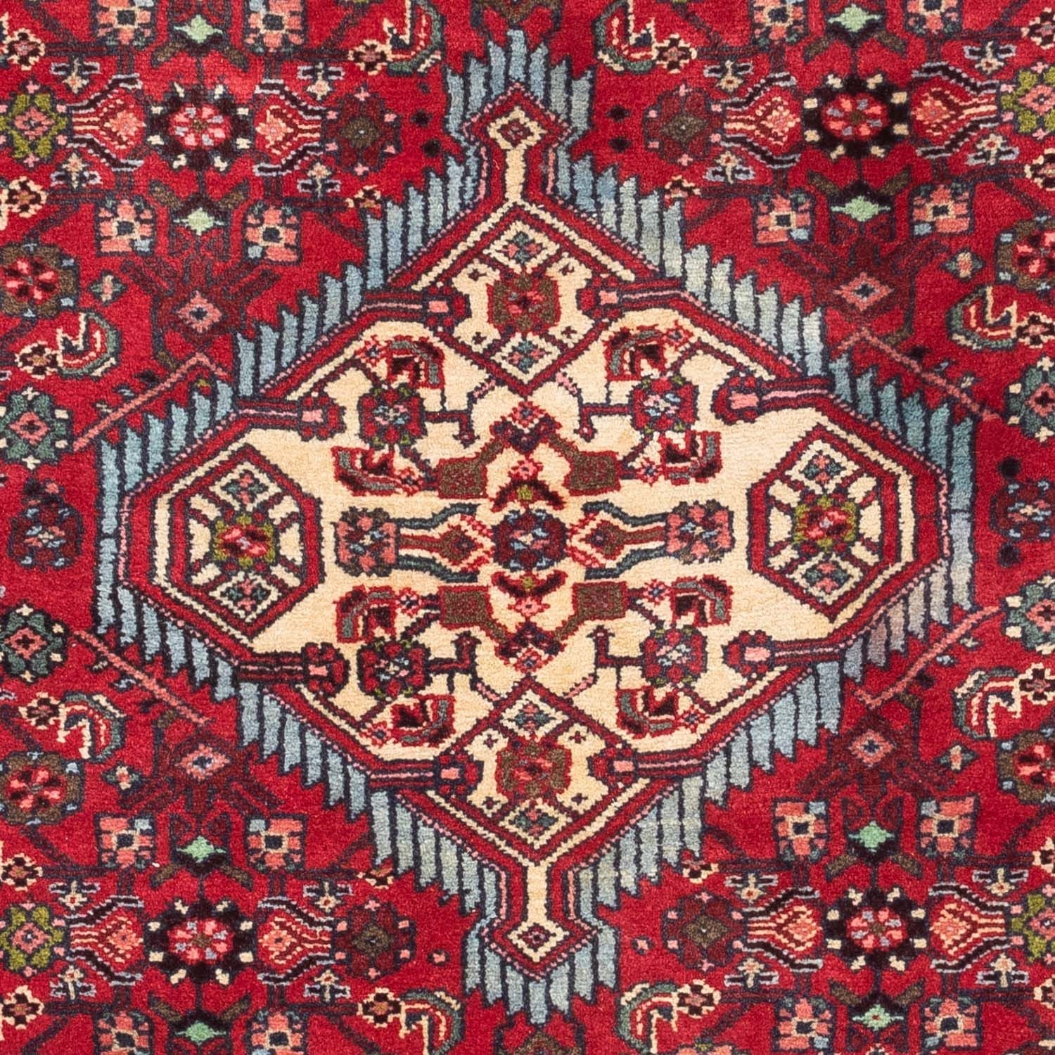 Alfombra persa - Nómada - 116 x 77 cm - rojo