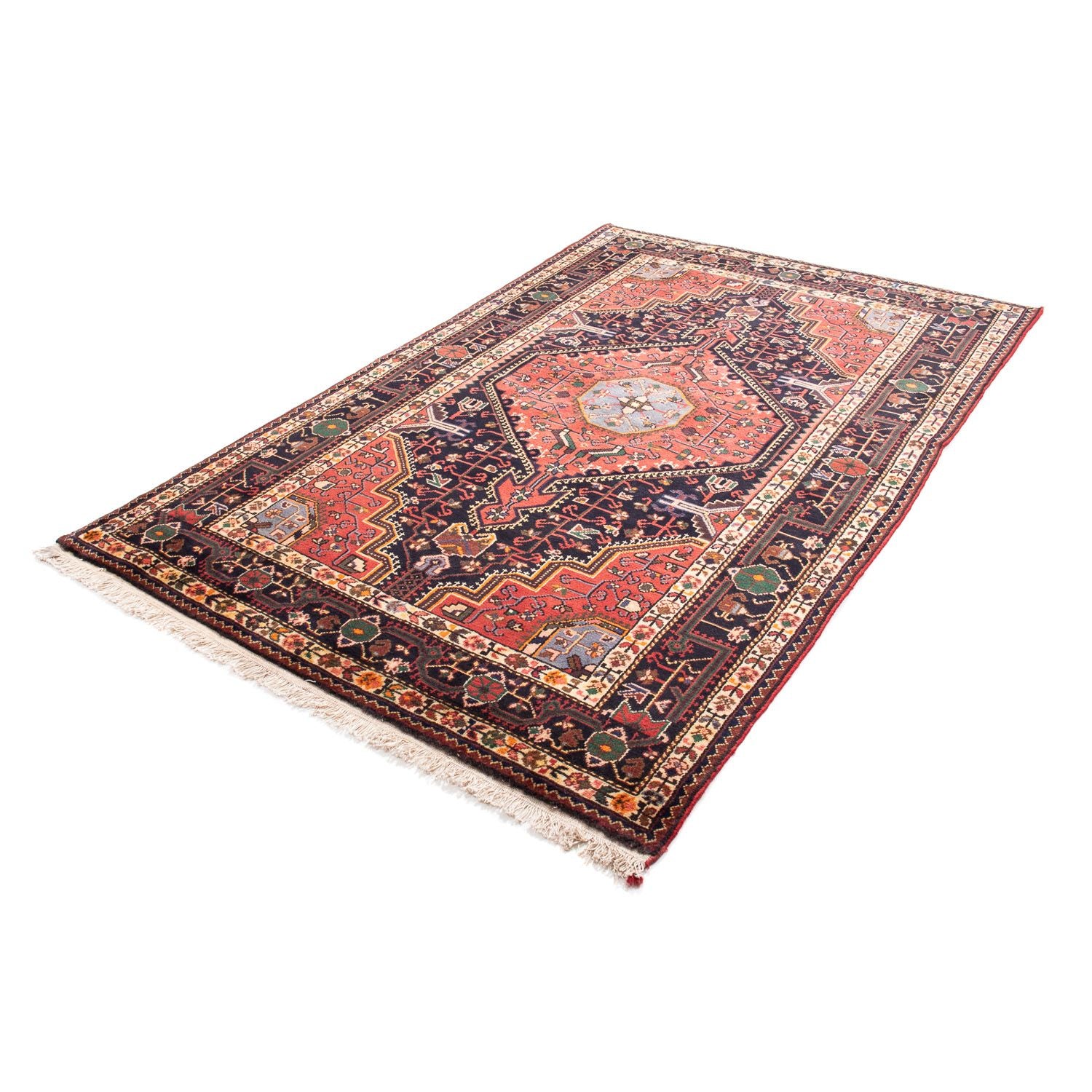 Alfombra persa - Nómada - 226 x 139 cm - rojo
