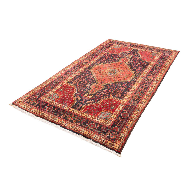 Alfombra persa - Nómada - 218 x 130 cm - azul oscuro