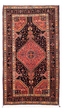 Alfombra persa - Nómada - 220 x 132 cm - azul oscuro
