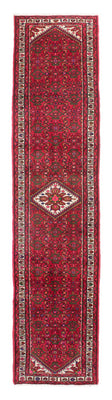 Alfombra de pasillo Alfombra persa - Nómada - 386 x 84 cm - rojo