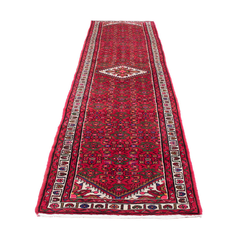 Alfombra de pasillo Alfombra persa - Nómada - 386 x 84 cm - rojo