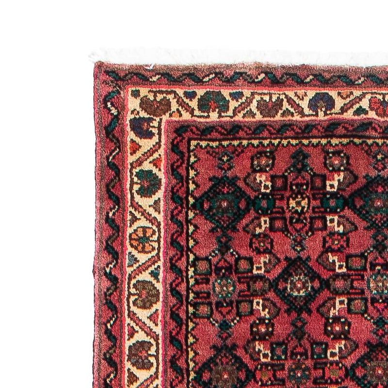 Alfombra de pasillo Alfombra persa - Nómada - 398 x 83 cm - rojo oscuro