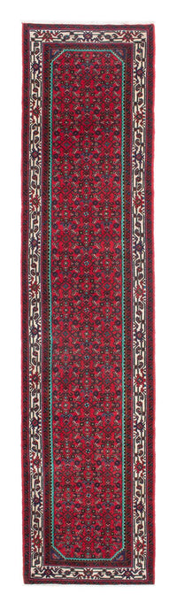 Alfombra de pasillo Alfombra persa - Nómada - 397 x 84 cm - rojo oscuro