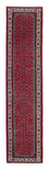 Alfombra de pasillo Alfombra persa - Nómada - 397 x 84 cm - rojo oscuro