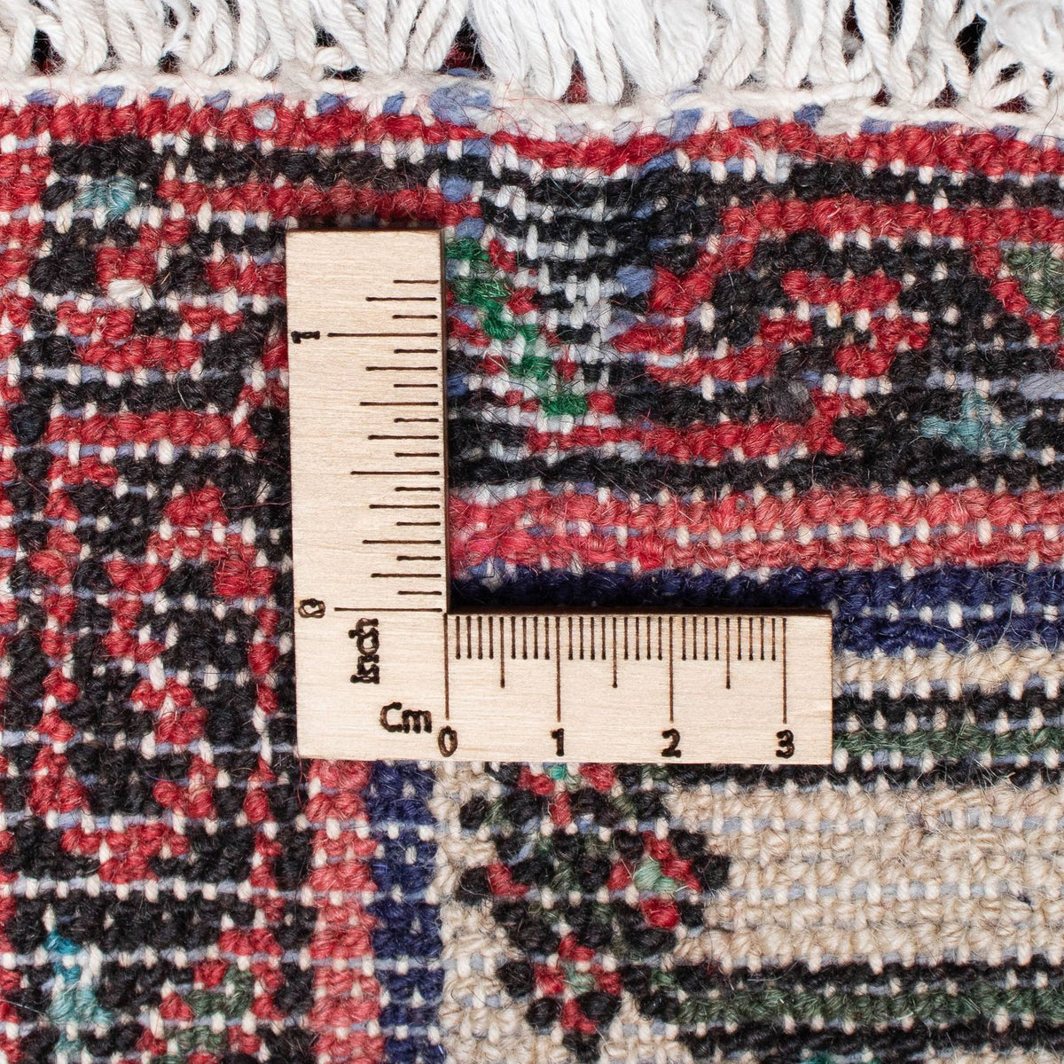 Alfombra de pasillo Alfombra persa - Nómada - 397 x 84 cm - rojo oscuro