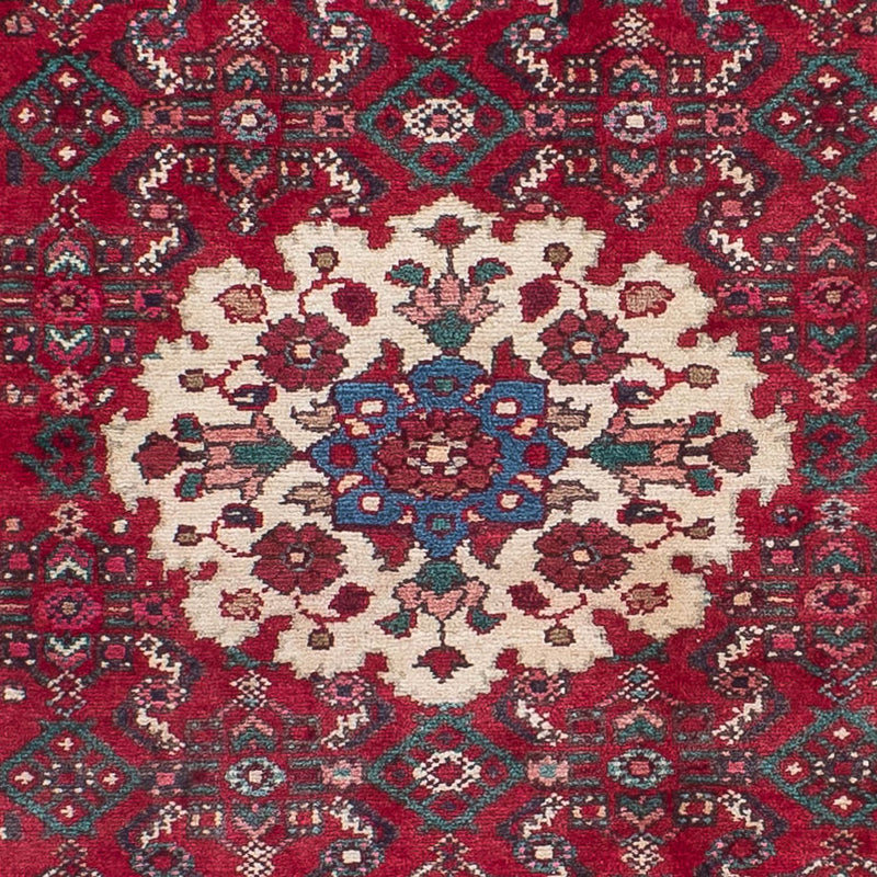 Alfombra de pasillo Alfombra persa - Nómada - 410 x 85 cm - rojo oscuro