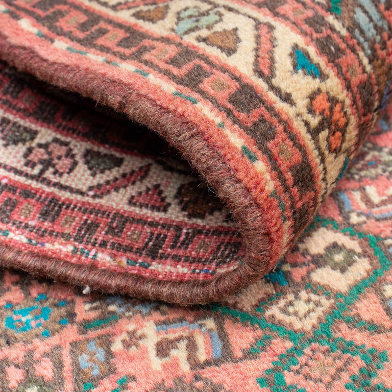 Alfombra persa - Nómada - 96 x 68 cm - rojo claro