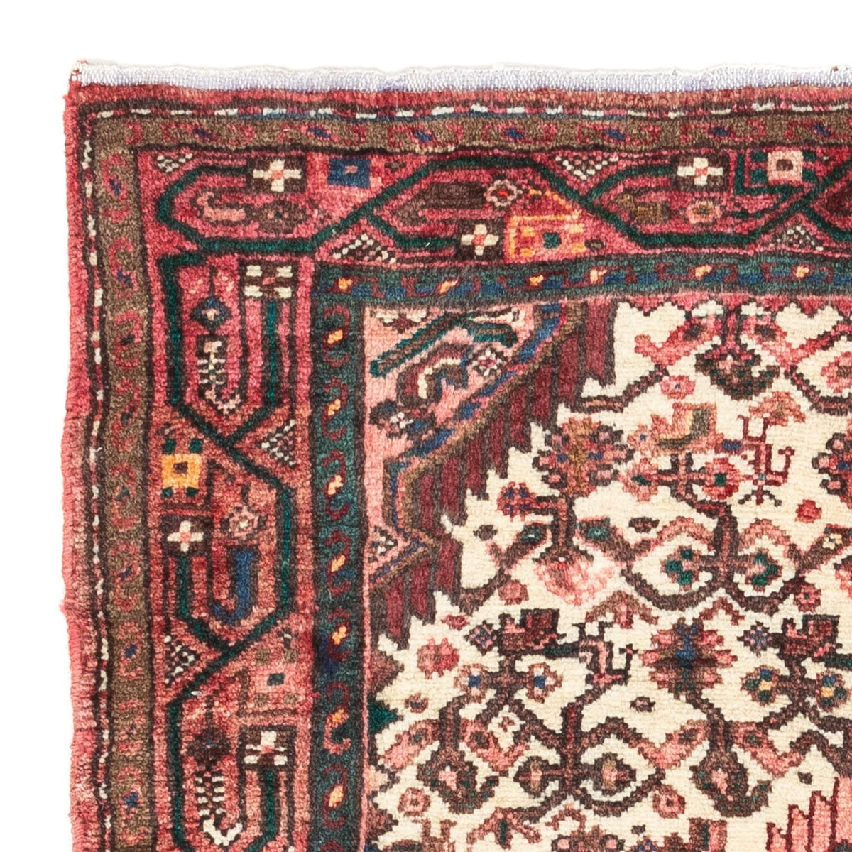 Alfombra persa - Nómada - 125 x 72 cm - beige