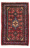 Alfombra persa - Nómada - 92 x 61 cm - rojo oscuro