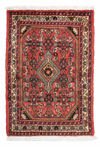 Alfombra persa - Nómada - 89 x 61 cm - rojo oscuro