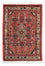 Alfombra persa - Nómada - 89 x 61 cm - rojo oscuro