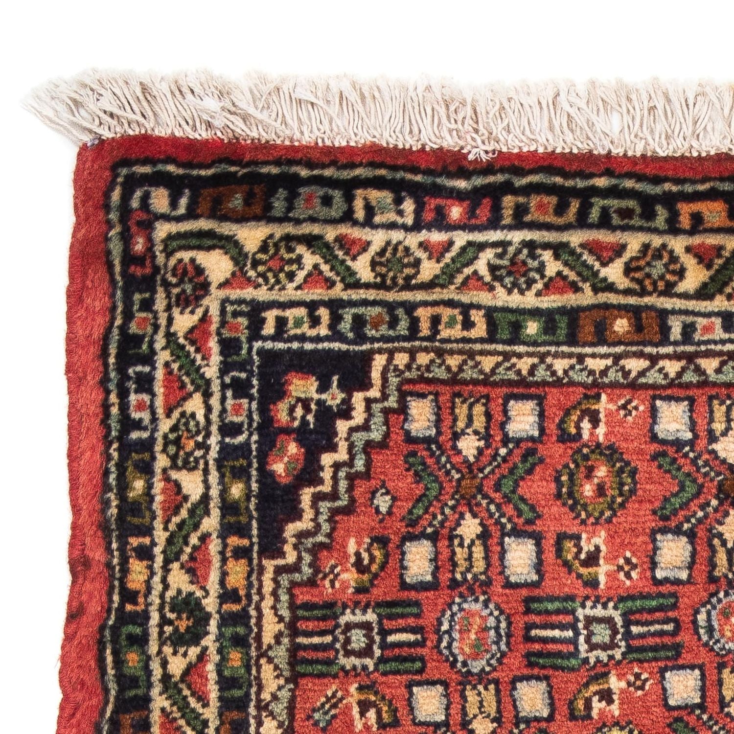 Alfombra persa - Nómada - 95 x 63 cm - rojo oscuro