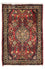 Alfombra persa - Nómada - 93 x 63 cm - rojo oscuro