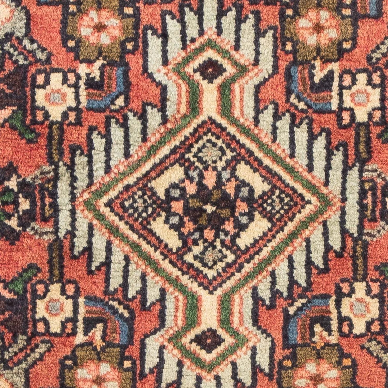 Alfombra persa - Nómada - 94 x 60 cm - rojo claro