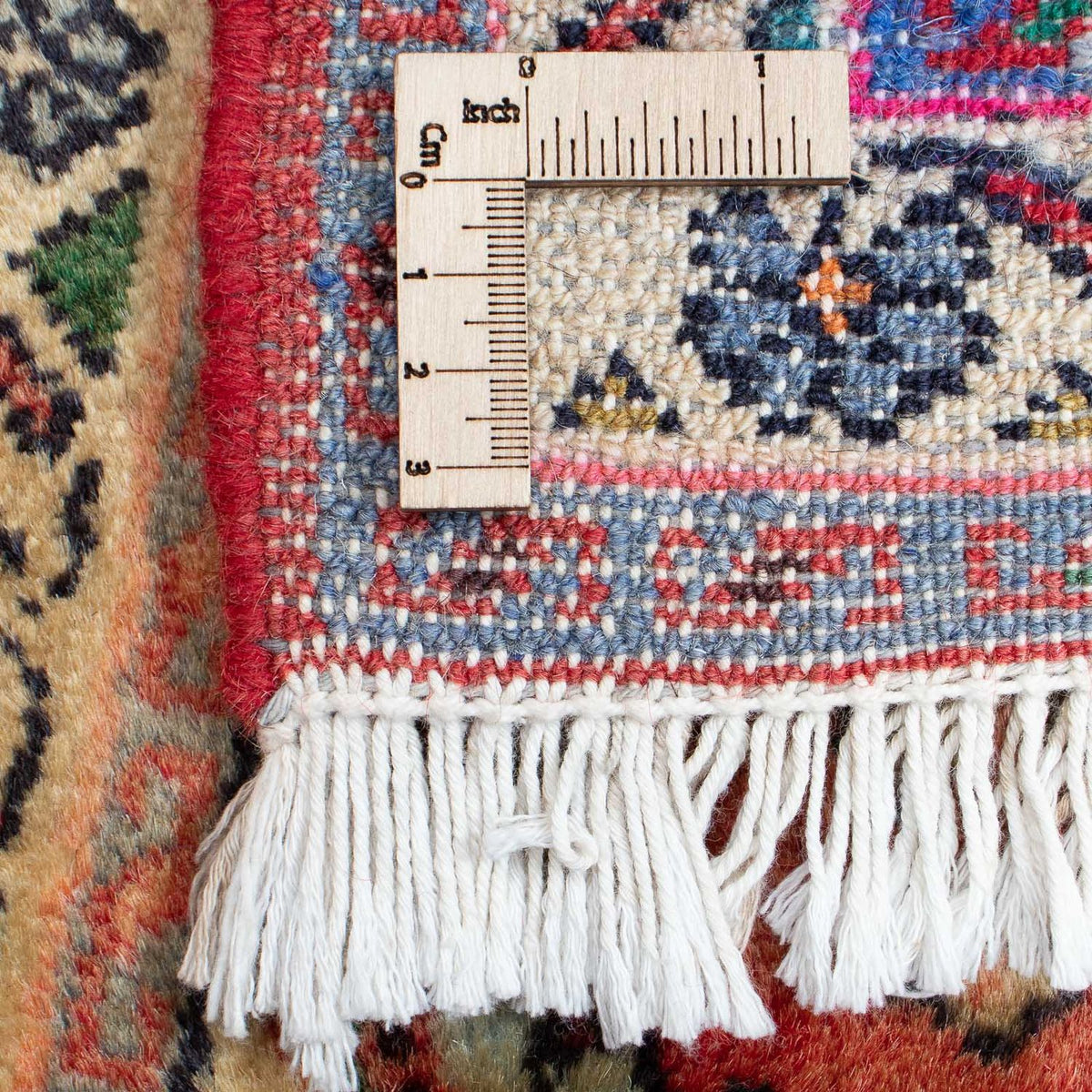 Alfombra persa - Nómada - 94 x 60 cm - rojo claro