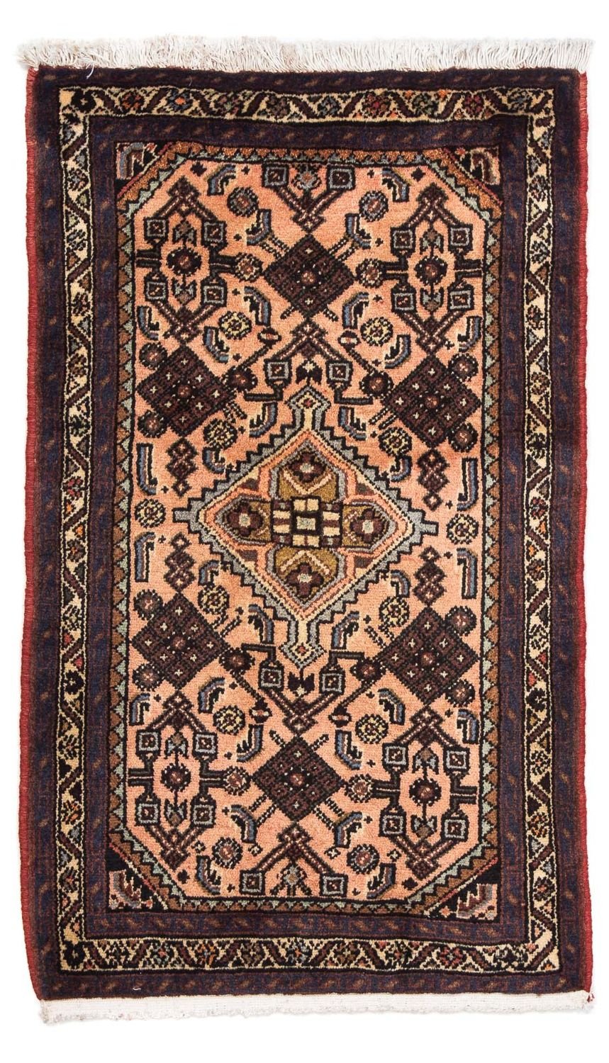 Alfombra persa - Nómada - 101 x 58 cm - marrón claro
