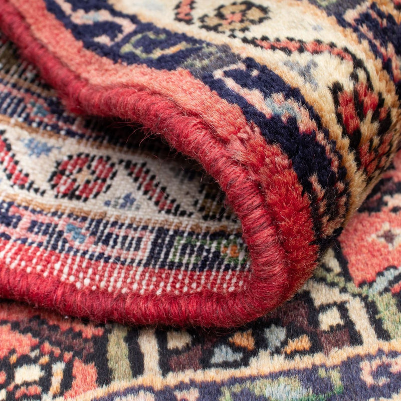 Alfombra persa - Nómada - 90 x 61 cm - rojo claro