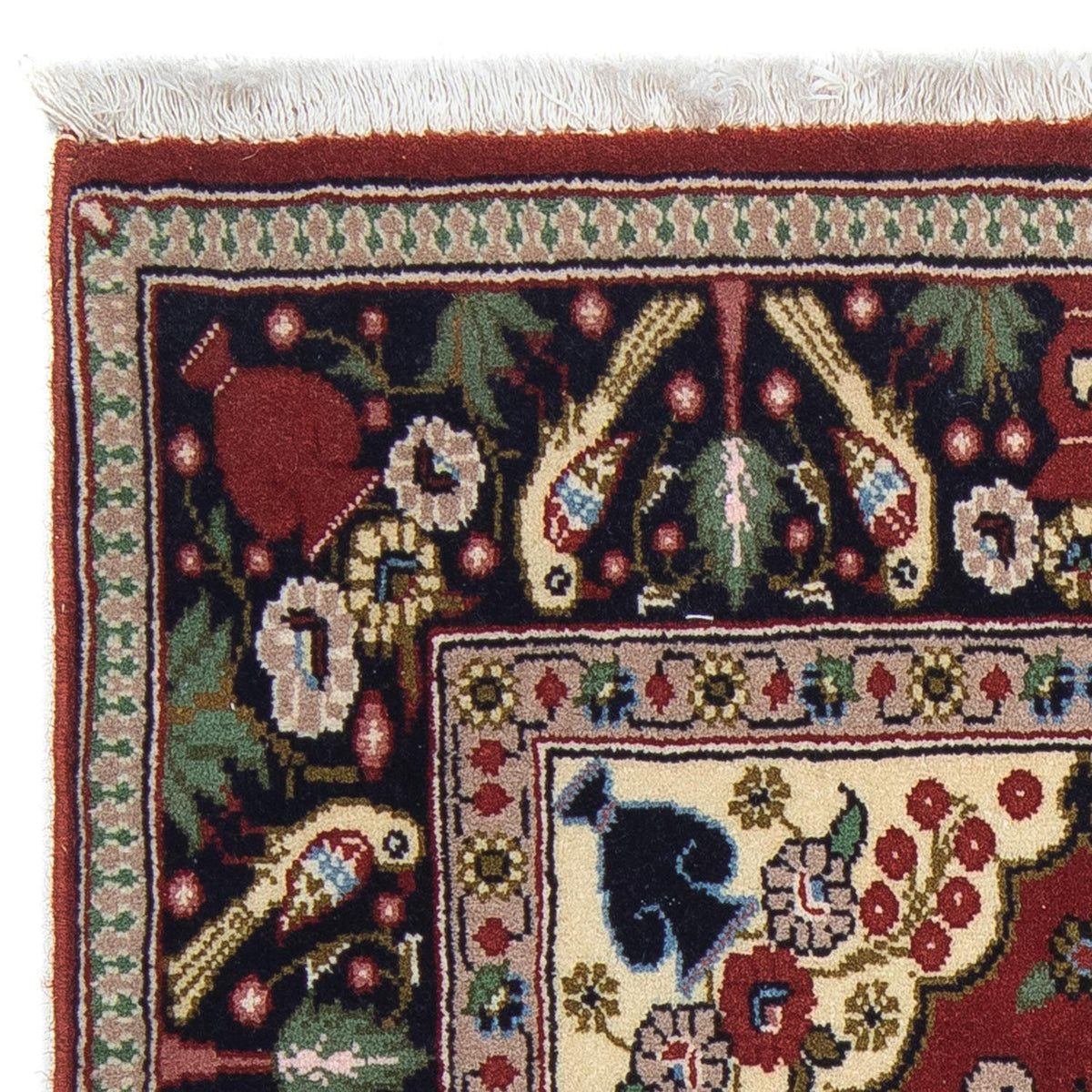 Alfombra persa - Clásica - 104 x 63 cm - rojo oscuro