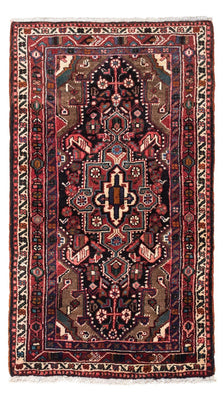 Alfombra persa - Nómada - 135 x 76 cm - azul oscuro